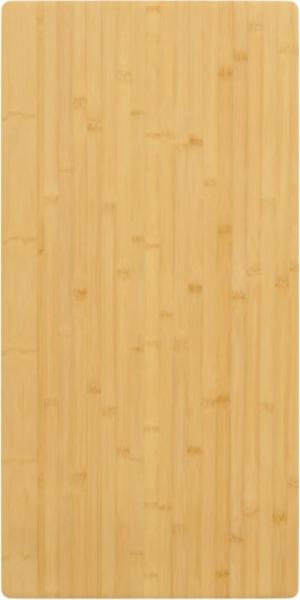vidaXL Tischplatte 50x100x2,5 cm Bambus 352715