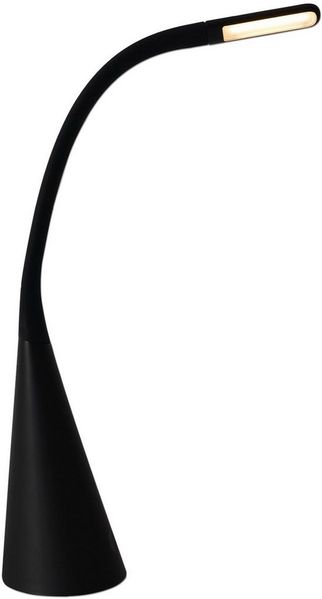 LED Schreibtischleuchte schwarz Näve Alf 350lm mit USB Port u. Touchdimmer