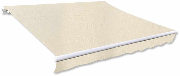 vidaXL Markisengestell 4x3 m Automatik-Aufrollsystem Aluminium 141466
