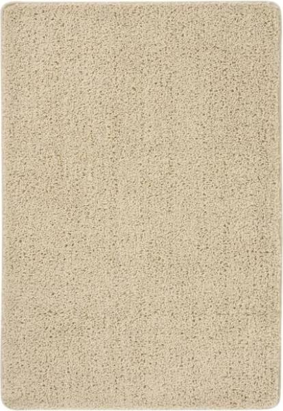 vidaXL Shaggy-Teppich Creme 160x230 cm Rutschfest 340390