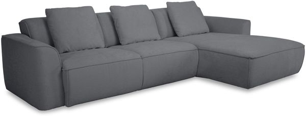 Polsterecke SANSIBAR HASLUM BB 298x174 cm braun Ecksofa Wohnlandschaft Eckcouch