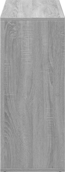 vidaXL Raumteiler-Bücherregal Grau Sonoma 69,5x29x69,5 cm 858008 Bild 7