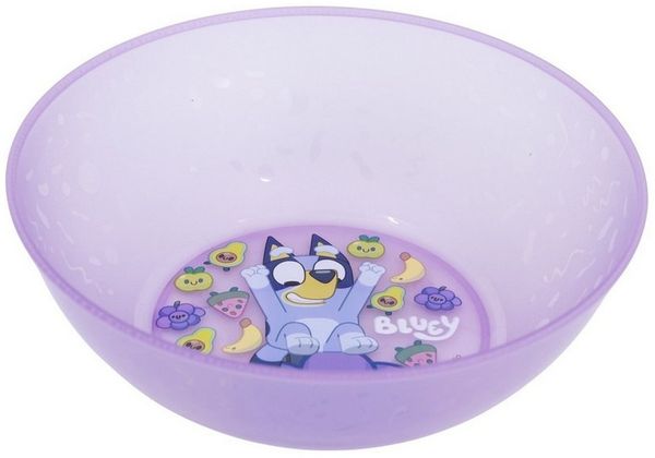 Bluey Brotschale Set 4 teilig Polypropylen für Zuhause Kindergarten und Ausflug, (Spar-Set)