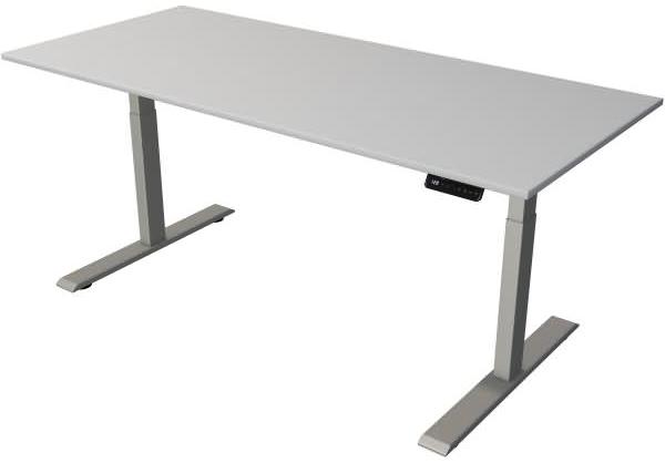 Kerkmann Steh-/Sitztisch Move 2 elektrisch Fuß silber 180x80x63-127cm