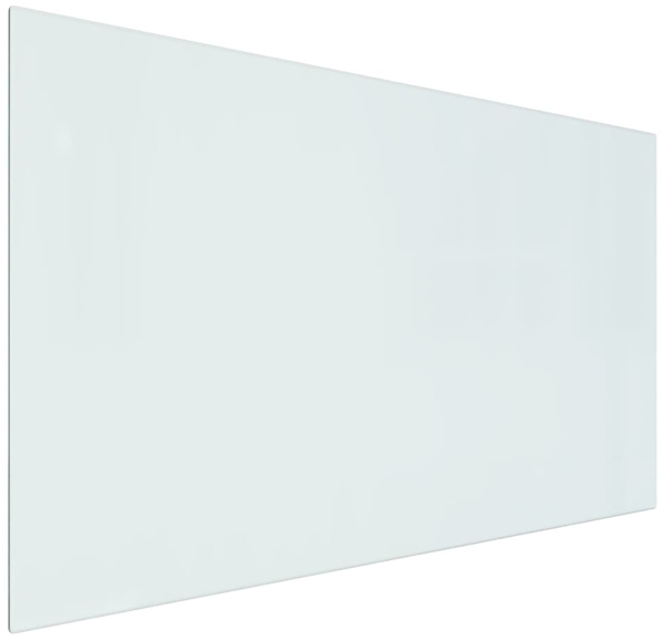 vidaXL Kaminofen Glasplatte Rechteckig 100x60 cm 324124