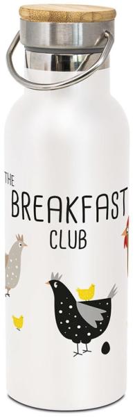 Paperproducts Design Isolierflasche Edelstahl 0,5 L Breakfast Club