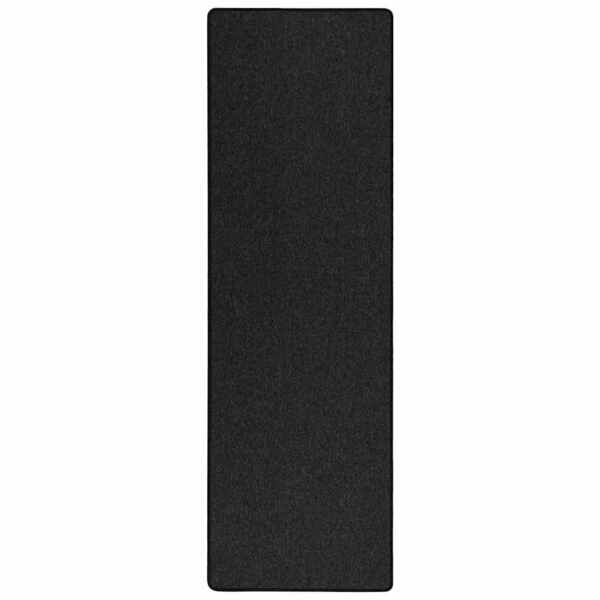 vidaXL Teppichläufer Anthrazit 80 x 500 cm 100% Polypropylen 42011365