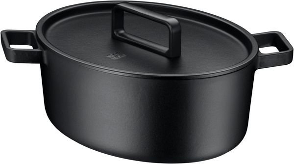 WMF Bräter oval 33x26 cm Flavour schwarz