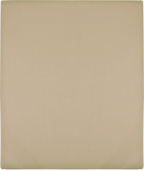 vidaXL Spannbettlaken 2 Stk. Jersey Taupe 100x200 cm Baumwolle 136223