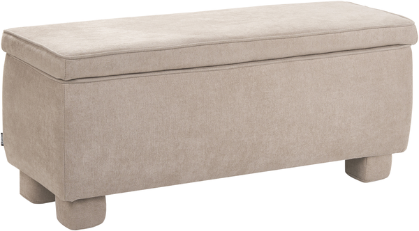 Sitzbank mit Stauraum ITHACA Stoff Beige