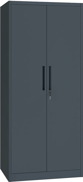 STEELSØN 'Regulus' Aktenschrank, Metall, anthrazit, 175x40x80 cm, abschließbar, Metallschrank mit 5 Fächern, geeignet als Werkzeugschrank Bild 13