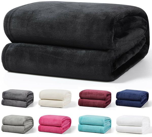 Wohndecke Kuscheldecke kuschelig warm Sofadecke, Visaggio, super weich und flauschig, Allergiker geeignet, atmungsaktiv