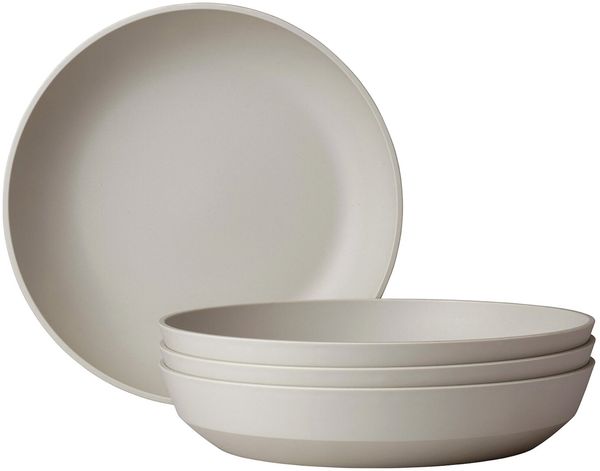 Mepal SILUETA Suppenteller ø 21 cm 4er Set Nordic White