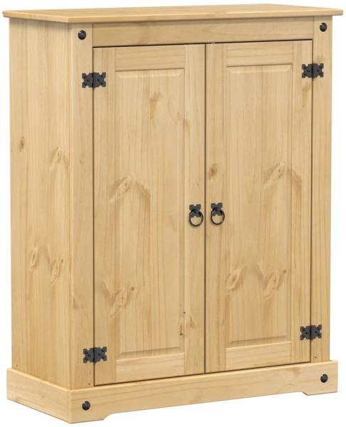 vidaXL Schuhschrank Corona 86x38,5x108 cm Massivholz Kiefer 4002783