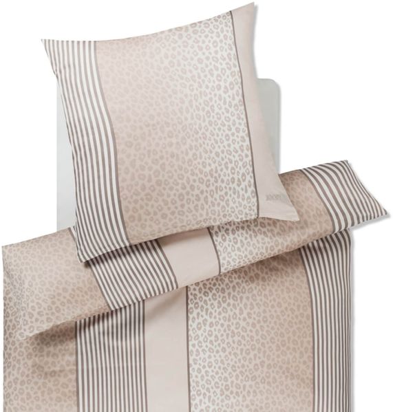 JOOP! Bettwäsche Leo 4112 07 Cream Mako Satin 155 x 220 + 80 x 80 cm Bild 2