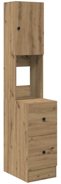 vidaXL Küchenbuffet mit Schubladen Artisan-Eiche 32 x 50 x 180 cm 871378