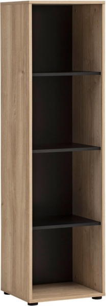 Schildmeyer Regal Emmik 159557, weißeiche Dekor, 44,8 x 41 x 163,6 cm