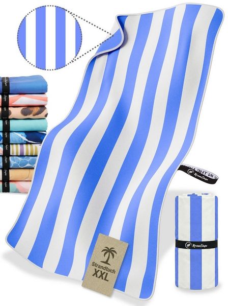 NirvanaShape Strandtuch Strandtuch XXL - Strandhandtuch, Mikrofaser Badetuch, Handtuch