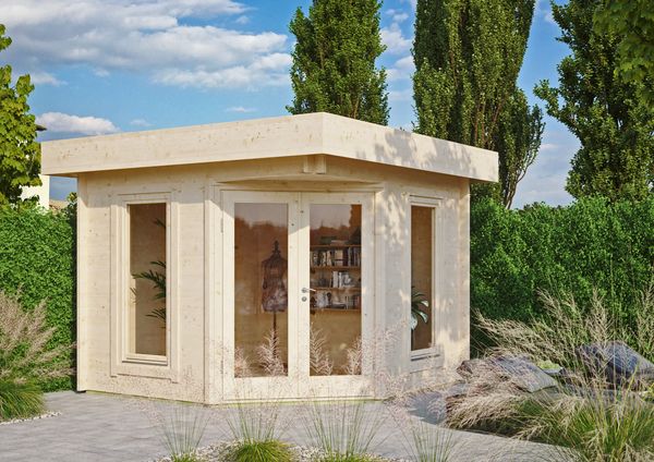 Gartenhaus Nora 44 A Modern Schwedenrot