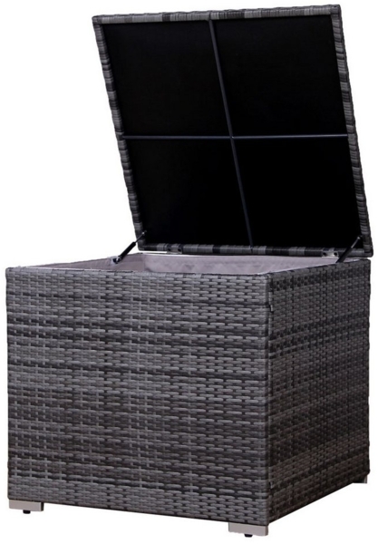 SVITA Loungeset, (1-tlg), LUGANO/CALIFORNIA, Wetterfest, UV-Lichtbeständig, Stauraum