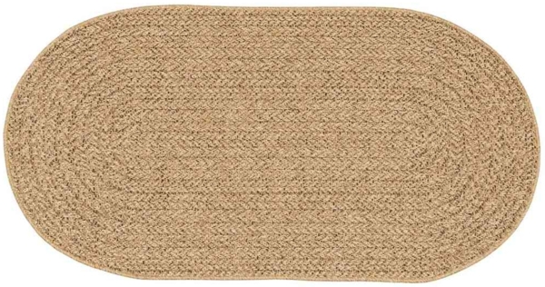 vidaXL Teppich ZIZUR Braun 150 x 80 cm Polypropylen 42000853