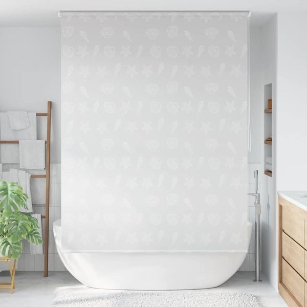 vidaXL Duschrollo 160x240 cm Seesternmuster 142863