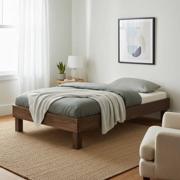 Hasena Trento Rapallo Massivholzbett 120x200 Nussbaum, geölt 20