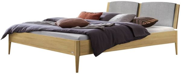 Hasena Lounge Pistoia 180x210 Eiche bright, geölt - Fusshöhe 25 cm Massivholzbett