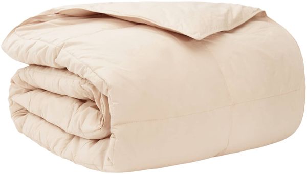 vidaXL Winterbettdecke Beige 155 x 220 cm 100% natürlicher Kapok 42041907