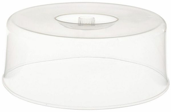 WESTMARK Tranchiermesser Haube, Ø 30 cm, Mit Griff, Kunststoff, Transparent