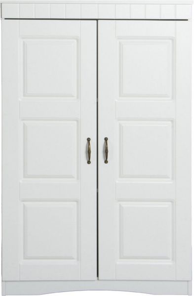 VOGL Möbelfabrik Aktenschrank Hans mit Metallgriffen, 3 große Fächer, Höhe 124 cm Made in Germany