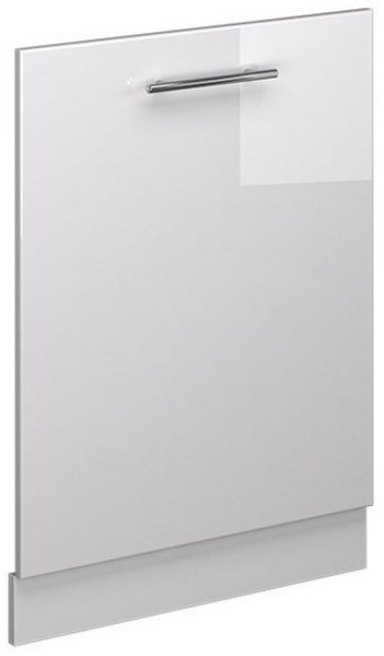 Geschirrspülblende Fame-Line Weiß Hochglanz 60 cm ohne Arbeitsplatte Vicco