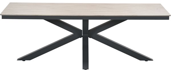Gardissimo ARMATI Nonwood Alu-Gartentisch Gartenmöbel 220cm (eckig)