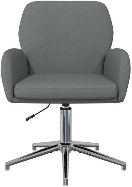 vidaXL Drehstühle 4 Stk. 54 x 58 x 90 cm Dunkelgrau Stoff 3428304 Bild 3