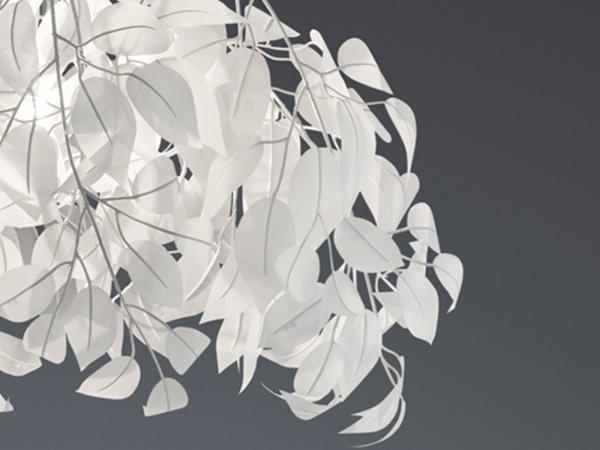 Reality Leuchten 'Leavy' Hängeleuchte, 4-flammig, Chrom / Weiß, Ø 38 cm Bild 9