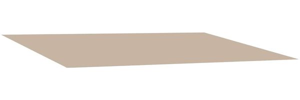 vidaXL Markisenersatzstoff Beige 450 x 300 cm Polyester 3444367 Bild 2