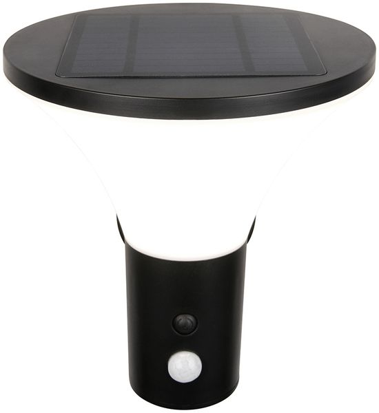 Außenwandleuchte GORDA mit Solar und Strom, Hybrid mit Bewegungsmelder Höhe 19cm Bild 2