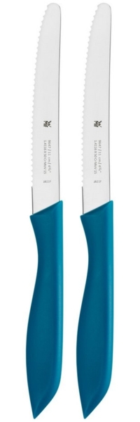 Vespermesser 2-teilig blau WMF Messer, Spülmaschinengeeignet