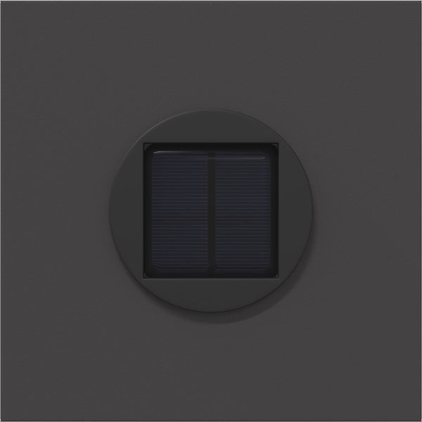 vidaXL Solar LED Weg Licht 2 pcs Schwarz Kalt gewalzter Stahl 879737 Bild 7