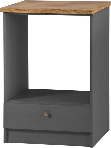 OTTO home Herdumbauschrank KS-Westminster, Herdumbau, Unterschrank, Ofenschrank, Küchenschrank Breite 63 cm, Nischenmaß B/T/H 56,8/62,5/58,8 cm, mit 1 Schubkasten