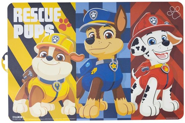 Paw Patrol Platzdeckchen Kinder Tischunterlage 43 x 28,1 cm zum Schutz der Tischfläche