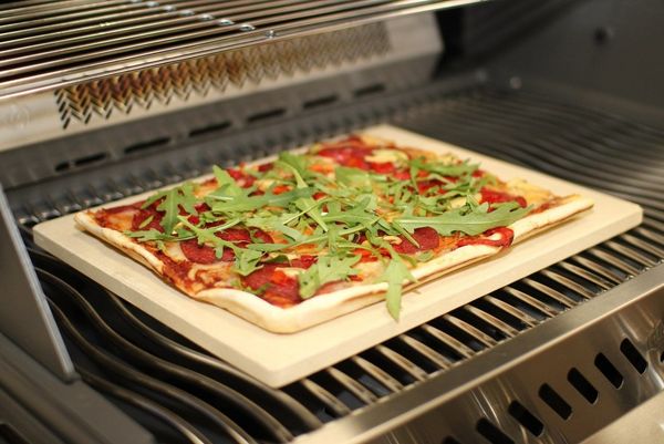 BlueCraft Pizzastein, Brotbackstein - rechteckig