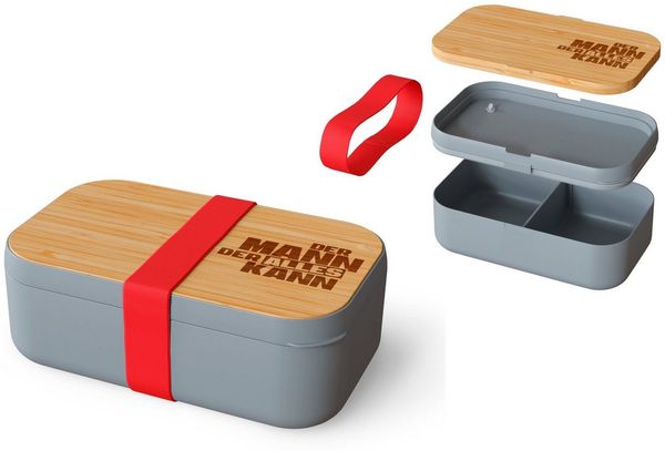 Brotdose Brotbox Vesperdose Lunchbox la vida Geschenk für Dich :-) MANNTASTISCH Mann kann 381302