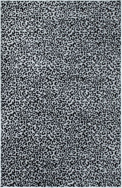 OTTO home Teppich Fynna, Leoparden-Muster, Animalprint, rechteckig, Höhe: 9 mm, besonders weicher Flor, Wohnzimmer, Schlafzimmer, Esszimmer, Leo