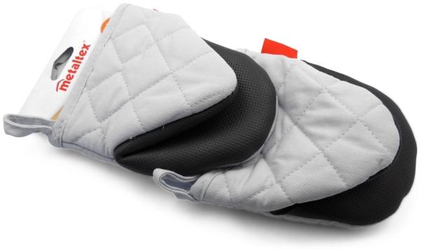 METALTEX 239532109 Ofenhandschuhe antislip 2er Set / Hitzeschutz / Ofenhandschuh