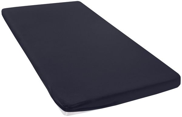 OTTO home Spannbettlaken Topper Basic, in Gr. 90x200, 140x200 oder 180x200 cm, Microfaser-Jersey, Gummizug: rundum, (1 Stück), Baumwolle, Matratzen bis 8 cm Höhe, Bettlaken, Spannbetttuch, Laken