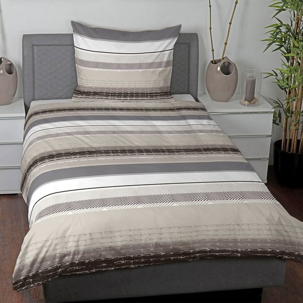 TRAUMSCHLAF Bettwäsche Camelo, Mako Satin, 2 teilig