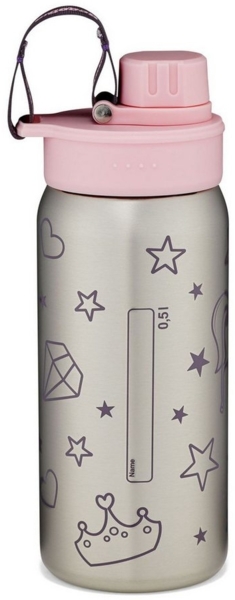 Ergobag Trinkflasche Edelstahl rosa