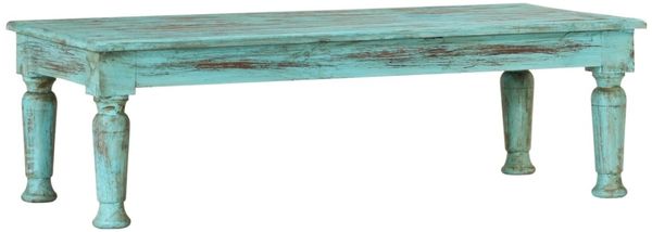 vidaXL Couchtisch 110x50x34 cm Altholz Massiv 350675