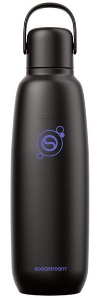 SodaStream Thermoflasche Metallflasche Fizz&go COOL DWS, 0,9 l, Trinkflasche, kompatibel mit SodaStream DUO, E-DUO, TERRA, ART & ENSO Wassersprudler